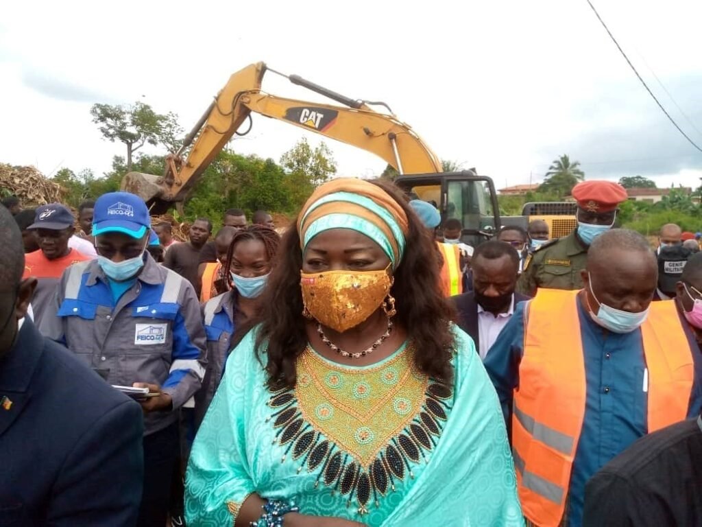 Travaux d’Aménagement du Lac Municipal de Sangmélima :                                                                                                                                       Célestine Ketcha Courtès appelle au Respect des Délais