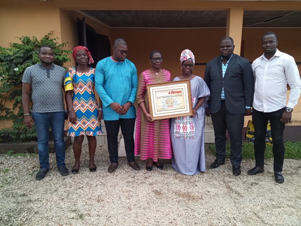 Journée Internationale de la Femme (JIF 2023) : Hon. Elise POKOSSY DOUMBÈ Primée pour son combat pour la Parité et l’Autonomisation de la Femme