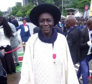 Sa Majesté, Dr. Emmanuel POHOWÉ élevé à la Dignité d’Officier de l’Ordre National de la Valeur