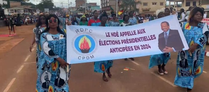 Célébration  du 20 Mai 2023 à  Bagangté : La   Démonstration  de Force de la Section Rdpc Ndé Nord  pour l’Appel à la Candidature de Paul BIYA à l’élection Présidentielle anticipée en 2024