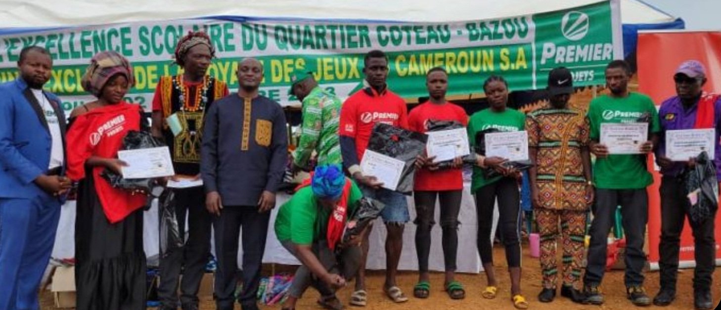 La Royale Des Jeux du Cameroun assure la rentrée de près de 1000 jeunes scolarisés de Bazou
