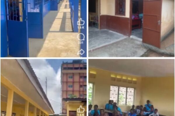 IBRAHIM HOBALLAH réhabilite l’Ecole Publique des la Cité des Enseignants de Douala