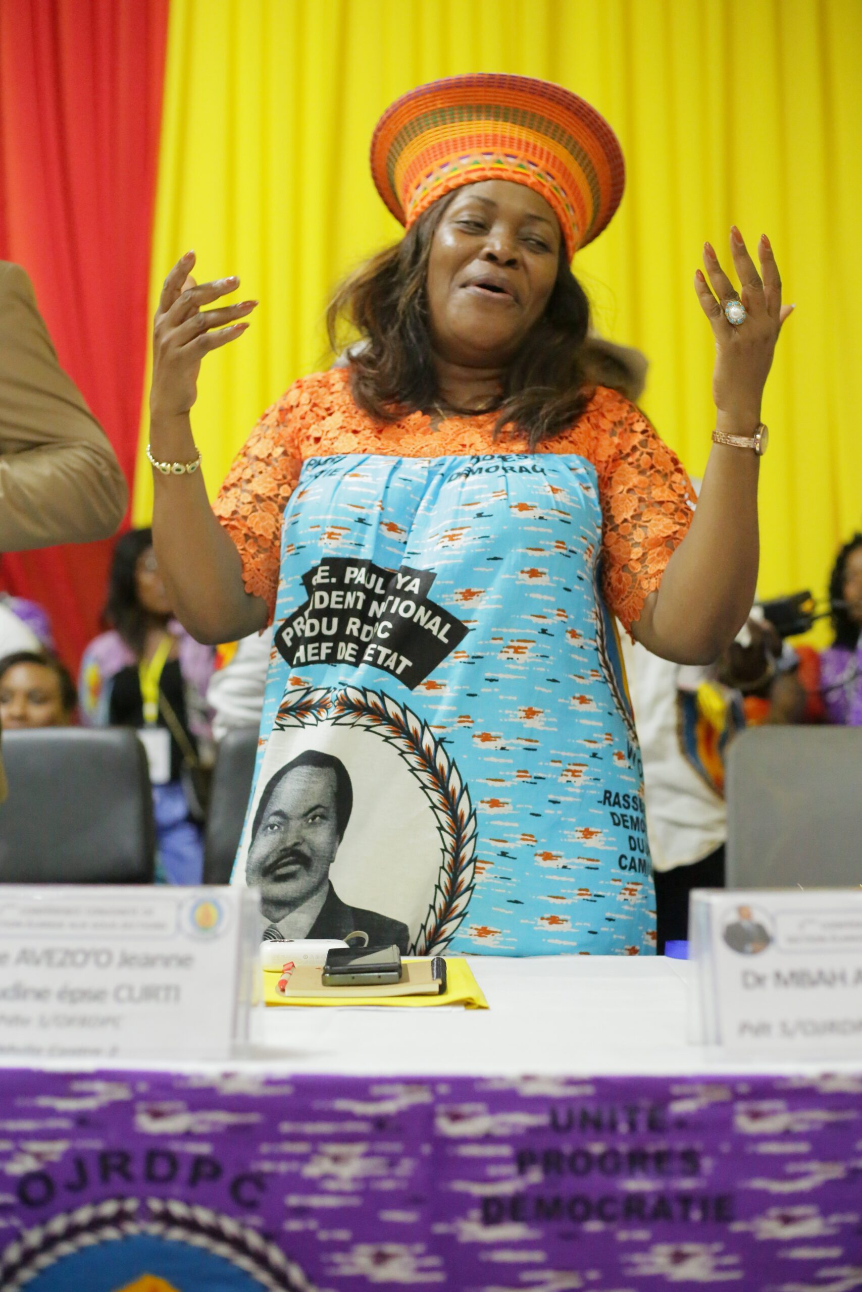 Jeanne AVEZO’O épse CURTIS: Une leader inspirante à la tête Ofrdpc Mvila Centre II