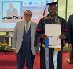 Excellence académique: Marcel TANGUE BOU désormais Dr. en Administration des Affaires